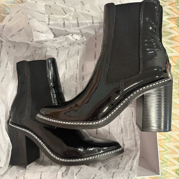 Jo Mercer Luxe High Ankle Boots - Size 38 - Picture 4 of 9